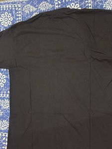 Graphic Print Black T-Shirt