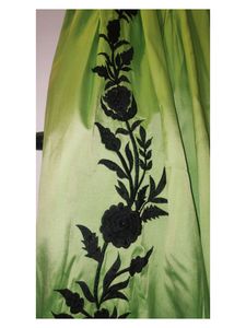 Unused Light green ethnic shinning gown | Size: M