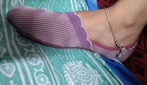 Striped Ballet Flats - Comfortable & Stylish