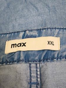 Light Blue (Jeancolour) Casual Pants