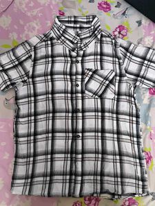 Classic Plaid Button-Up Shirt