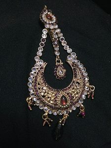 Wine Color Hair Accessories(mirza)