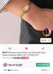 Brand new Salty watch with Drawstring Pouch &amp; Case