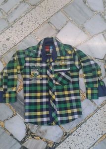 21. Boys Plaid Button-Up Shirt