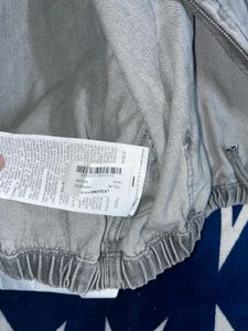 ZARA WASHED HOODED JACKET