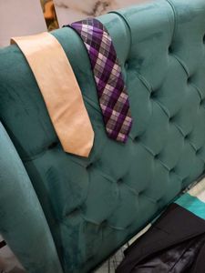 Men's Tie Set - Purple &amp; Beige