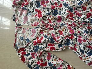 Floral Print play suit