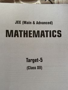Jee Main And Advance MATHS