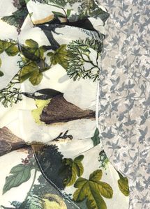Charming Bird &amp; Butterfly Print Dress