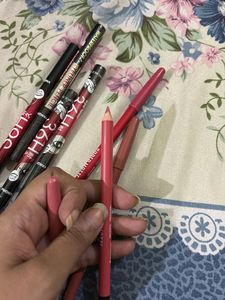 Lot of 7 Eyeliner &amp; Lip Liner Pencils