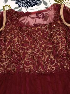 Beautiful Grown with Dupatta And Pant Set