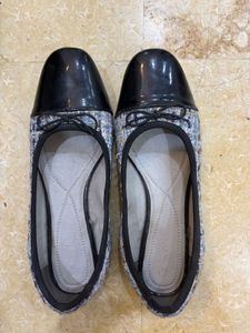 coquette Stylish Tweed Ballet Flats