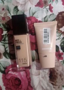 Maybelline N Mamaearth Foundation