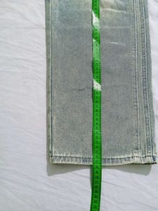 Baggy Light Washn greenish Denim Jeans