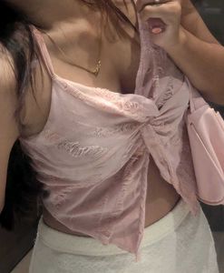 Newme Self Pattern Halter Neck Top