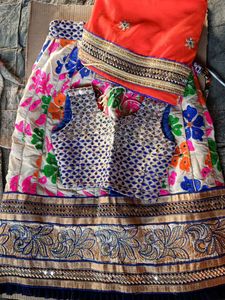 Embroidered Lehenga Choli Set