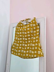 Quintessentials Cotton Printed Halter Top