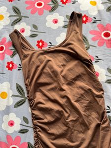 Ruched Midi Dress