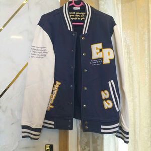 Vintage Varsity Jacket with "EP" Embroidery