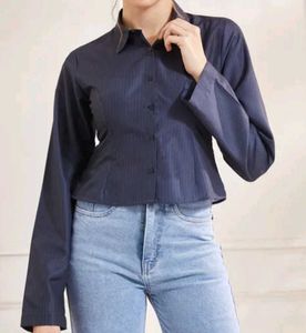 Stylish Striped Button-Up shirt