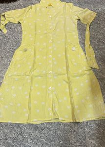 Yellow Polka Dot dress