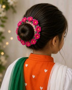 Handmade Crochet Flower Hairband