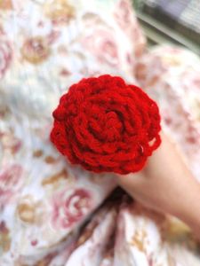 Handmade Crochet Rose 🌹