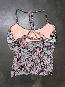 Boho Print Racerback Tank Top