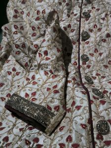 Embroidered Sherwani only Jacket noreturn norefund