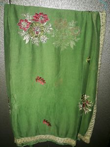Dark Green Dupatta
