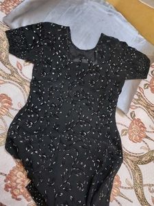 Elegant Black Kurta