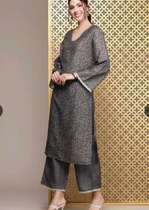 House of Pataudi Kurta Set with Dupatta