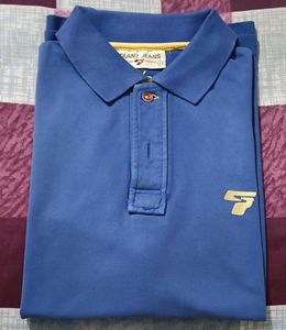 Men's Blue Polo T-Shirt