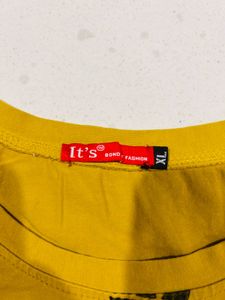 Yellow Graphic T-Shirt