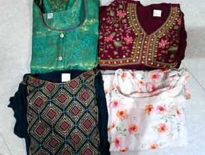 Designer Kurta Collection set of 4