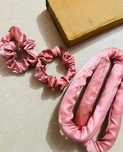 Satin Heatless Curling Rod Set
