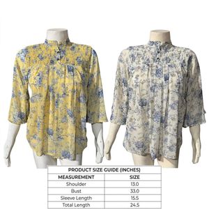 Floral Print Blouse Pack of 2