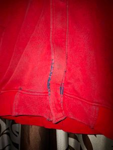 Men's Red &amp; Navy Duffle Jacket (winter's wear).