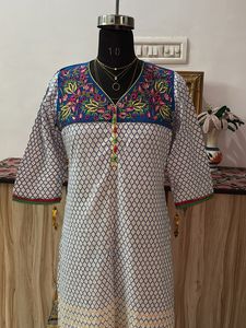 Embroidered Kurta
