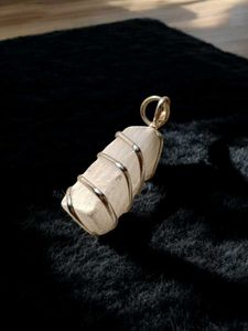 Price Drop ⬇️Selenite Crystal Pencil Pendant