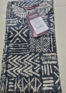 Brownverse Printed Kurta Top
