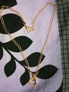 Gold Heart Chain