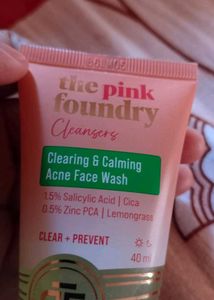 The Pink Foundry Acne Face Wash