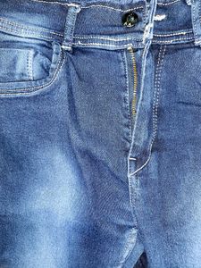 Navy Blue Wash Skinny Fit Jeans