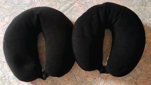Travel Neck Pillow - Blue &amp; Geometric