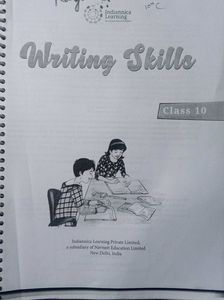 Class 10 Writing Skills Book