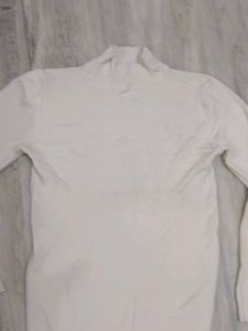 Elegant White Long Sleeve Top