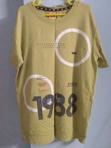 Olive Green Graphic Tee