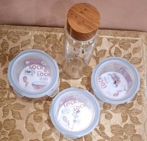 Sanjeev Kapoor Glass Lunch Set