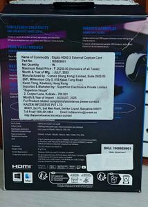 Elgato HD60X Capture Card